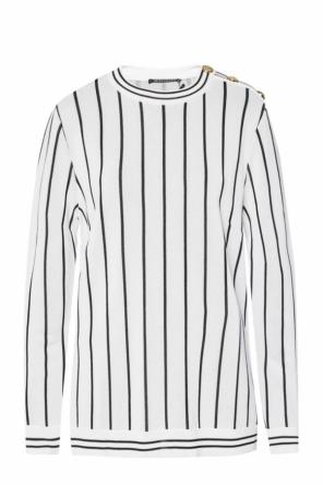 Sweater with a stripe motif, zdjęcie 1 Sweater with a stripe motif od Balmain